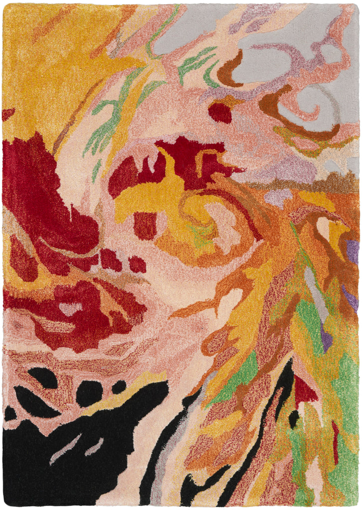 nourison prismatic prs21 multicolor rug