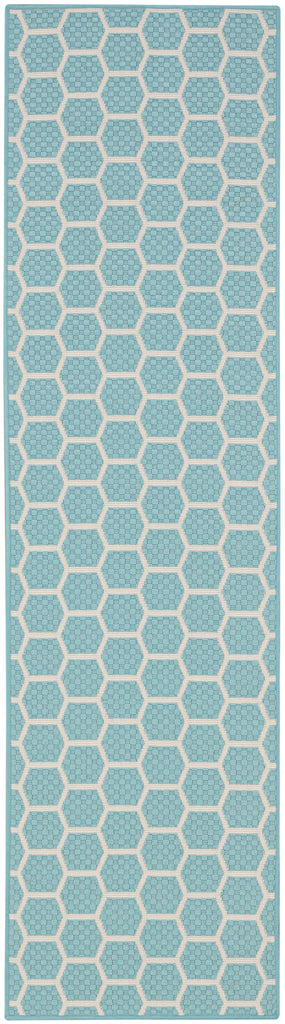 nourison twist reversible tws01 aqua rug