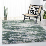 Safavieh Clearance Berber Shag BER219Y Green Rug