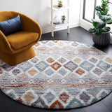 safavieh clearance berber shag ber585a blue rust rug