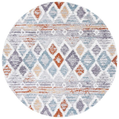 safavieh clearance berber shag ber585a blue rust rug
