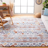 safavieh clearance berber shag ber585a blue rust rug