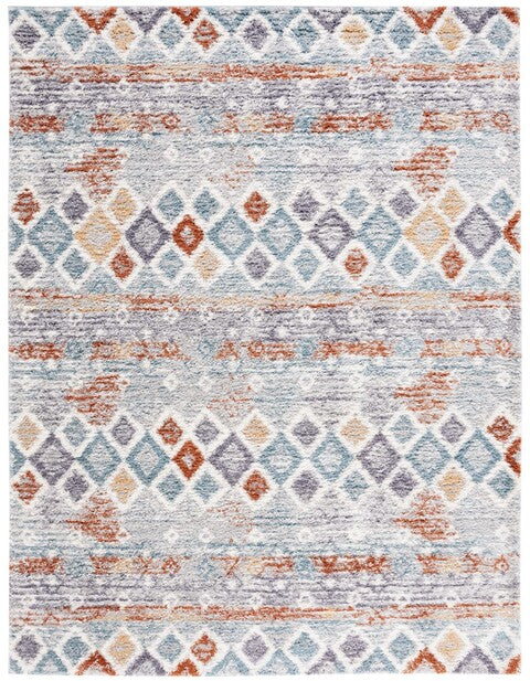 safavieh clearance berber shag ber585a blue rust rug