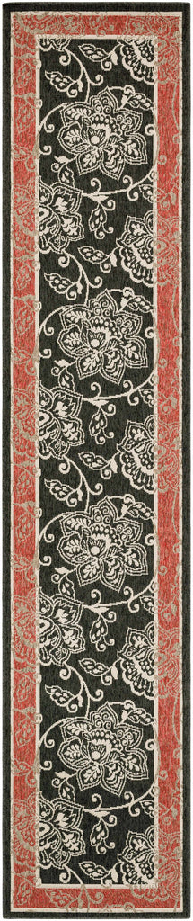 Hauteloom Berryman BERRY Black Machine Made Olefin Rug