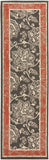 Hauteloom Berryman BERRY Black Machine Made Olefin Rug