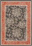 Hauteloom Berryman BERRY Black Machine Made Olefin Rug
