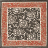 Hauteloom Berryman BERRY Black Machine Made Olefin Rug