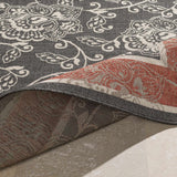 Hauteloom Berryman BERRY Black Machine Made Olefin Rug