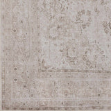 Hauteloom Bethany BET Beige Machine Made Chenille-Polyester Rug