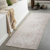 Hauteloom Bethany BET Beige Machine Made Chenille-Polyester Rug