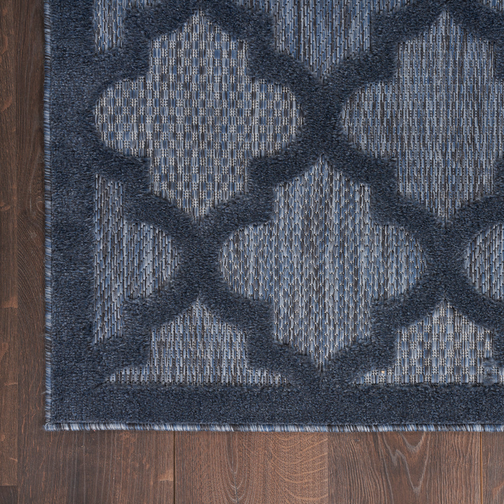 nourison easy care nes01 navy blue rug