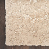 nourison cozy shimmer csh01 beige gold rug