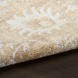 nourison astra machine washable asw19 ivory gold rug