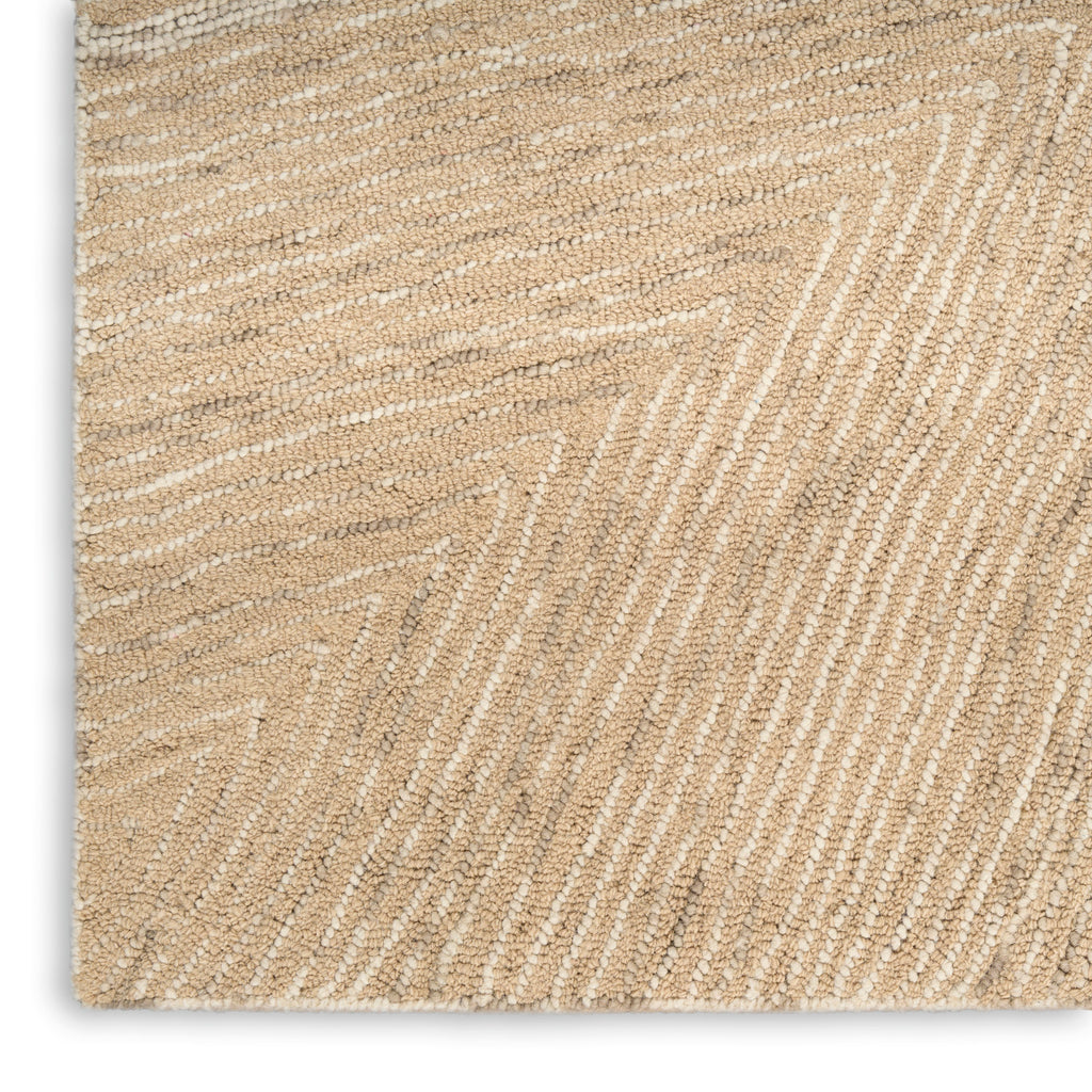 nourison pure angles ang01 camel rug