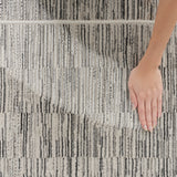 nourison desire dsr02 charcoal grey rug