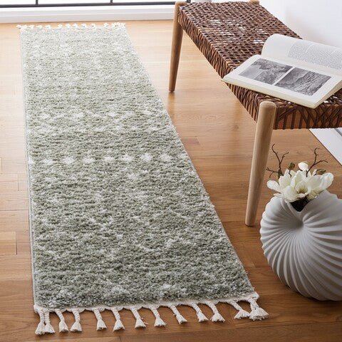 safavieh clearance berber fringe shag bfg516w sage rug