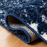 safavieh clearance berber fringe shag bfg519n dark blue rug