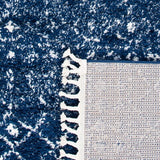 safavieh clearance berber fringe shag bfg519n dark blue rug