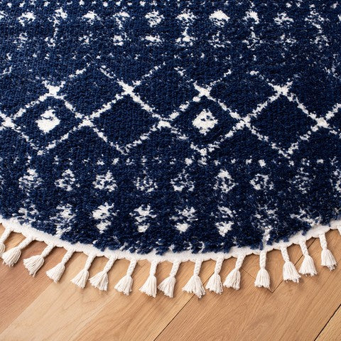 safavieh clearance berber fringe shag bfg519n dark blue rug
