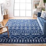 safavieh clearance berber fringe shag bfg519n dark blue rug
