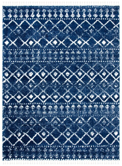 safavieh clearance berber fringe shag bfg519n dark blue rug