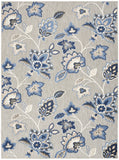nourison aloha alh31 blue grey rug