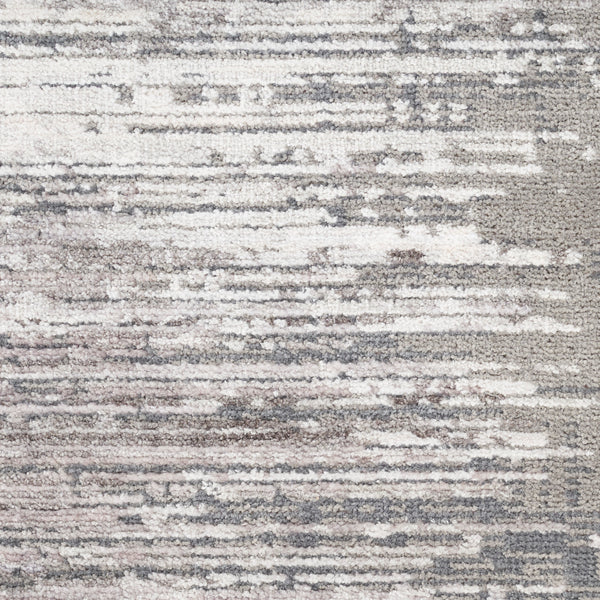 nourison abstract hues abh03 grey white rug
