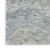 nourison graceful gru01 blue rug