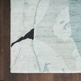 nourison silk shadows sha25 blue pink rug
