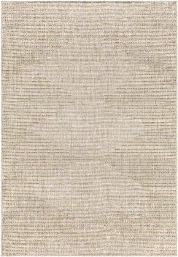 Hauteloom Bugas BGS Cream Machine Made Polypropylene Rug