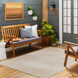 Hauteloom Bugas BGS Cream Machine Made Polypropylene Rug