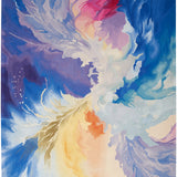 nourison prismatic prs37 blue multicolor rug