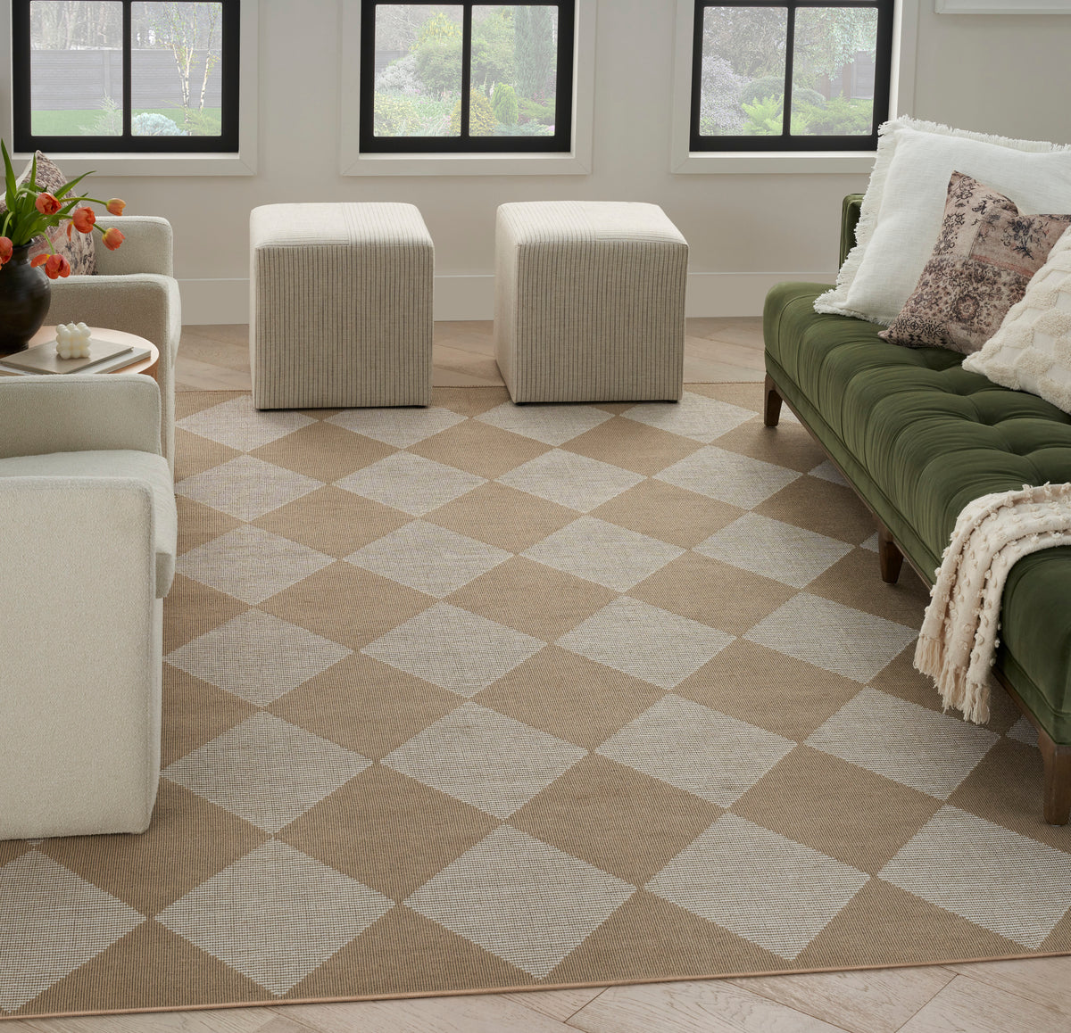 nourison washable modern jute mdj01 natural ivory rug