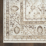 nourison dekor dek03 ivory brown rug