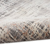nourison ck022 infinity ifn01 rust multicolor rug