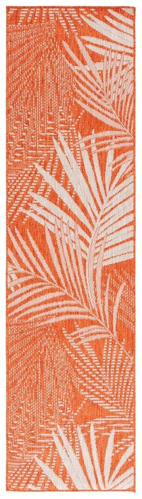 safavieh clearance beach house bhs264p orange rug