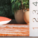 safavieh clearance beach house bhs264p orange rug