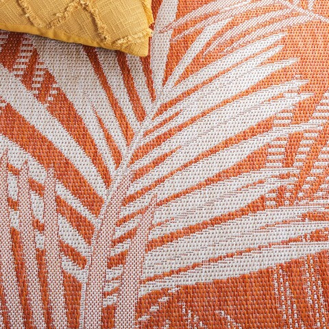 safavieh clearance beach house bhs264p orange rug