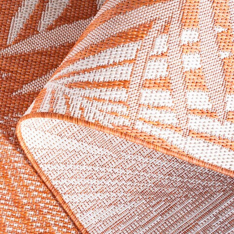 safavieh clearance beach house bhs264p orange rug
