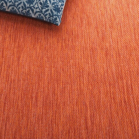 safavieh clearance beach house bhs274p orange rug