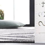 safavieh clearance beach house bhs294h charcoal rug