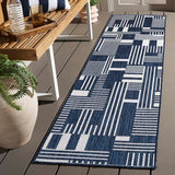 Safavieh Clearance Beach House BHS402N Navy Rug