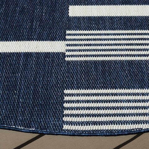 Safavieh Clearance Beach House BHS402N Navy Rug