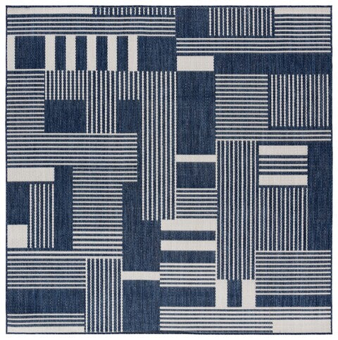 Safavieh Clearance Beach House BHS402N Navy Rug