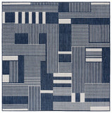 Safavieh Clearance Beach House BHS402N Navy Rug