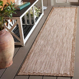 Safavieh Clearance Beach House BHS404T Brown Rug