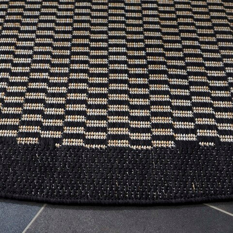 Safavieh Clearance Beach House BHS404Z Black Rug