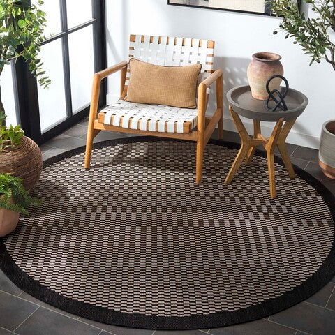 Safavieh Clearance Beach House BHS404Z Black Rug