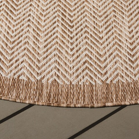 Safavieh Clearance Beach House BHS408T Brown Rug