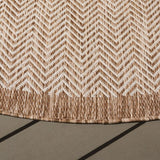 Safavieh Clearance Beach House BHS408T Brown Rug